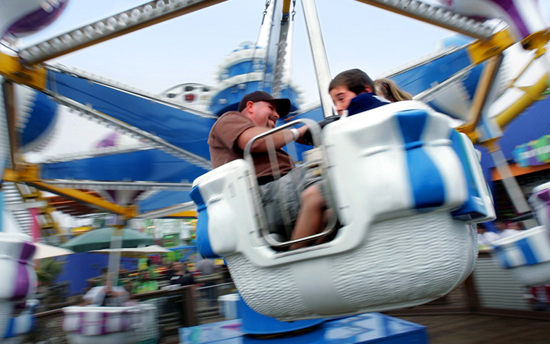 Inkie's Air Lift Ride at Pacific Park