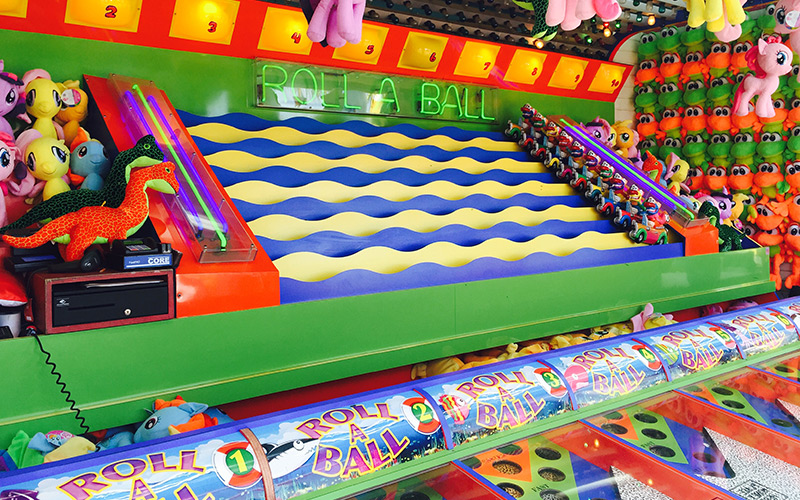 Roll a Ball Pacific Park Amusement Park On The Santa Monica Pier