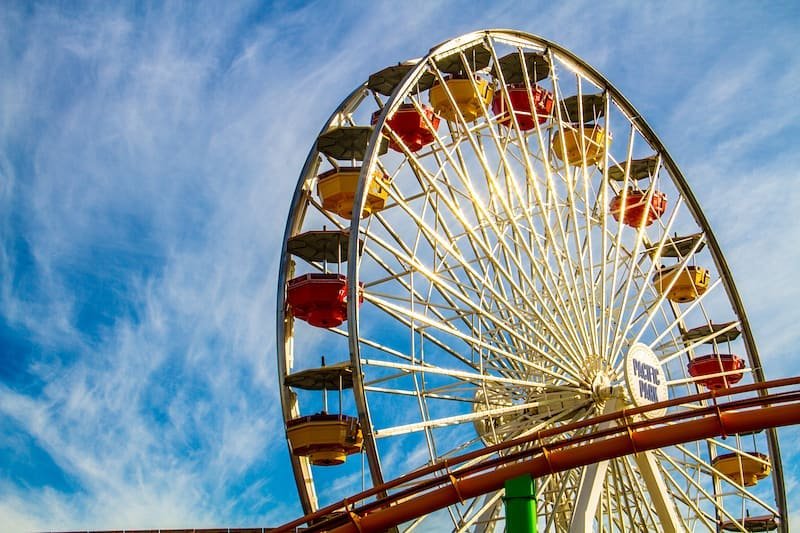 Ferris Wheel on the Santa Monica Pier