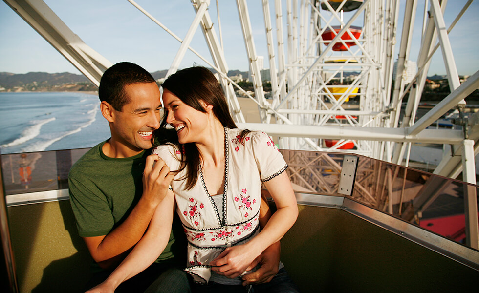 Valentine's Day on the Pacific Wheel