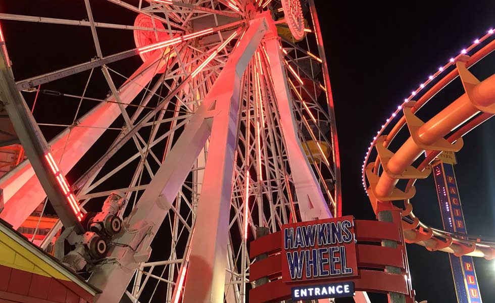 Netflix Hosts Stranger Things After Party at Pacific Park Santa Monica Pier