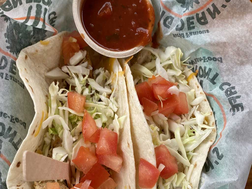Fish Tacos from Big Dean's