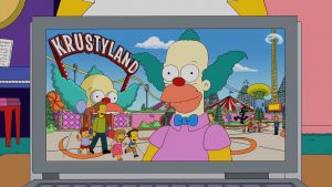 Krusty at Krustyland