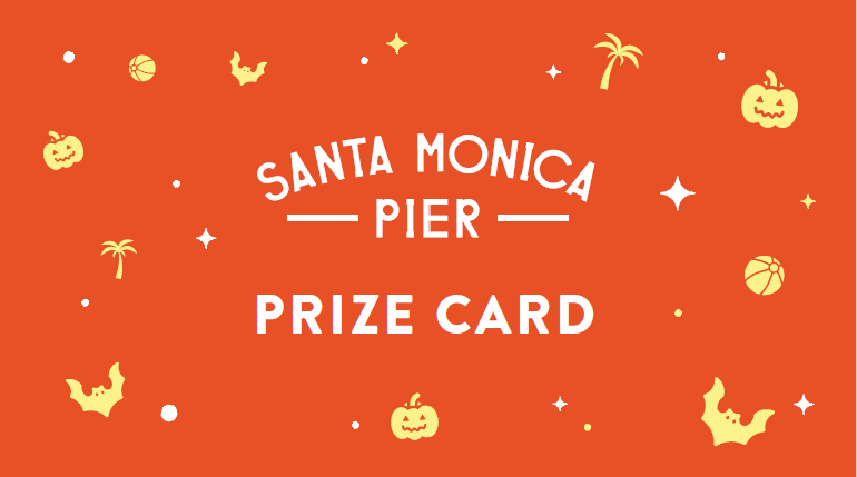 The Santa Monica Pier Prize Card