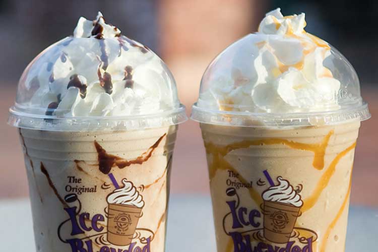 Ice Blended drink from the Coffee Bean and Tea Leaf