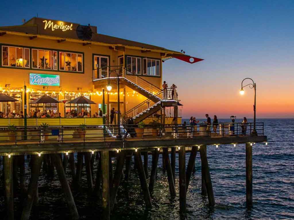 Mariasol mexican restaurant on the Santa Monica Pier