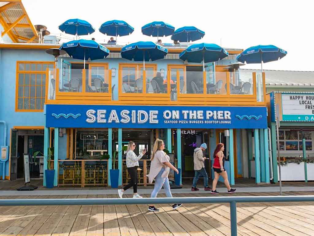 Seaside on the Pier Restaurant on the Santa Monica Pier