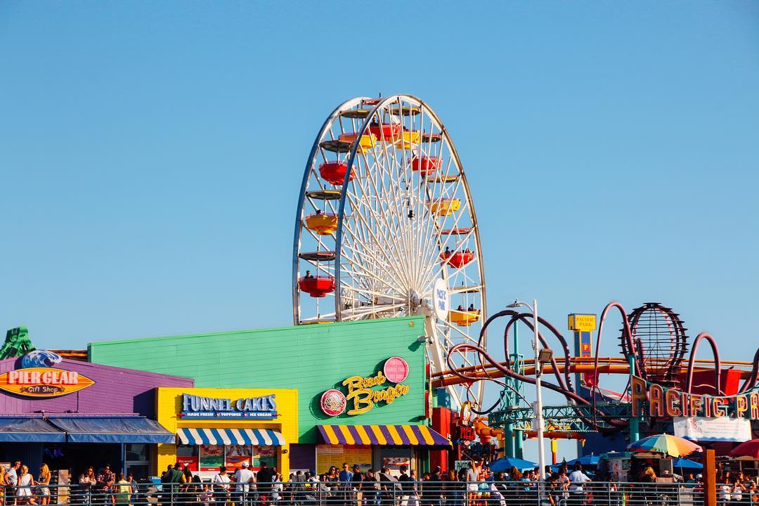 Restaurants At The Santa Monica Pier Photo By @stephwangphotography 