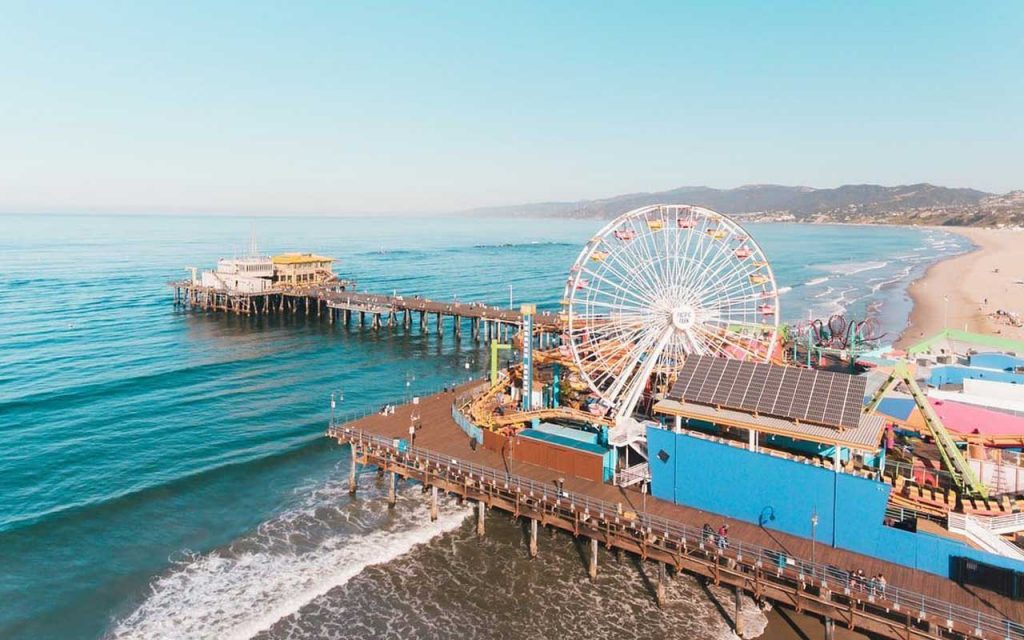 Rides Reopening At The Santa Monica Pier Pacific Park Amusement 
