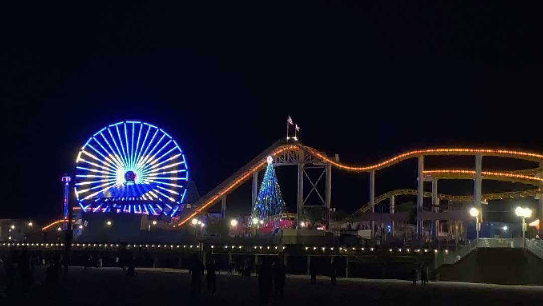 New Year's Countdown 2022 Pacific Park® Amusement Park on the Santa