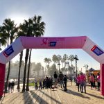 The end of the Making Strides for Breast Cancer run walk event at the Santa Monica Pier | Photo by @elevateptfit
