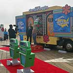 The Price is Right 'Come on Down Tour' kicked off from the Santa Monica Pier with this mobile game show set