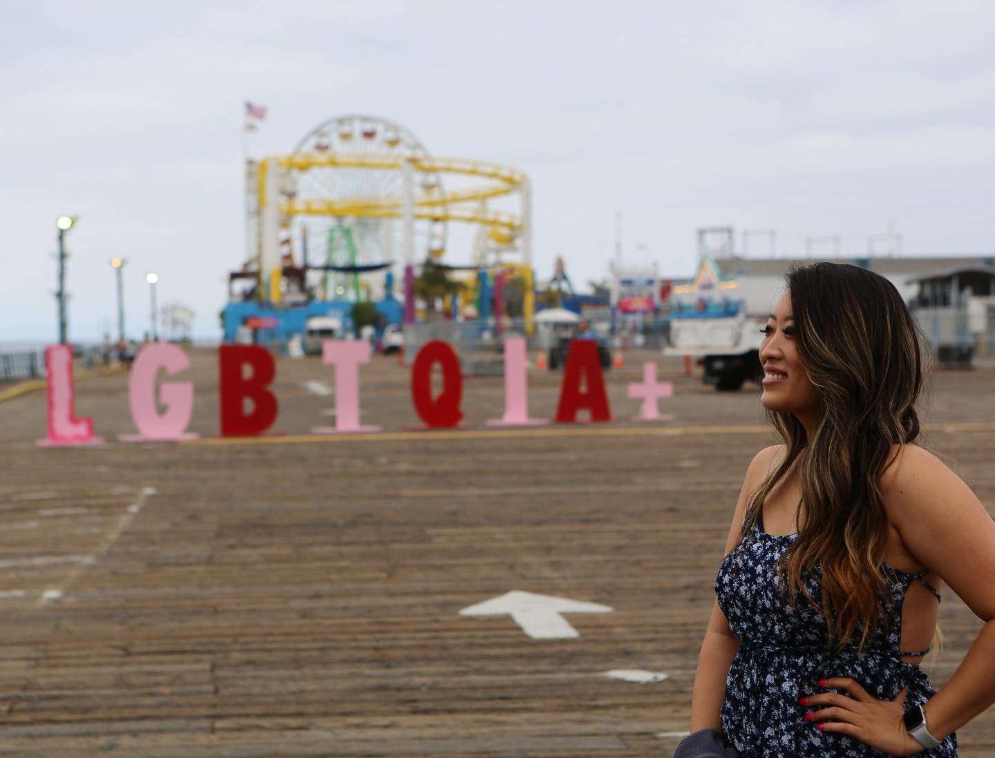 SaMo Pride at the Santa Monica Pier Pacific Park® Amusement Park on