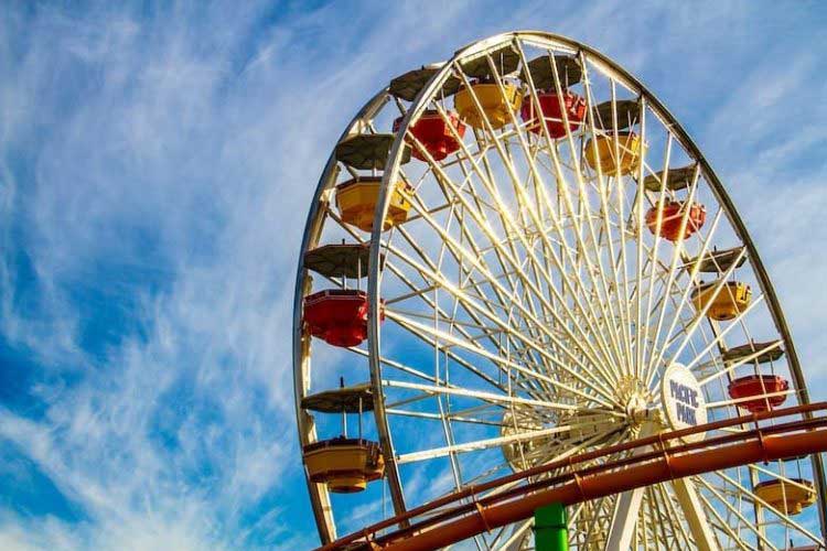 Pacific Wheel Ferris wheel on the Santa Monica Pier